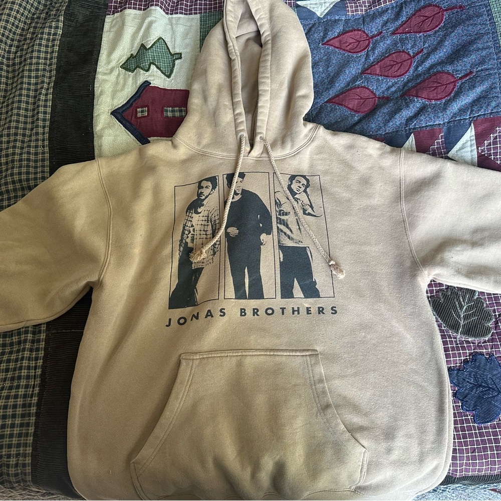 Jonas Brothers Tan hoodie